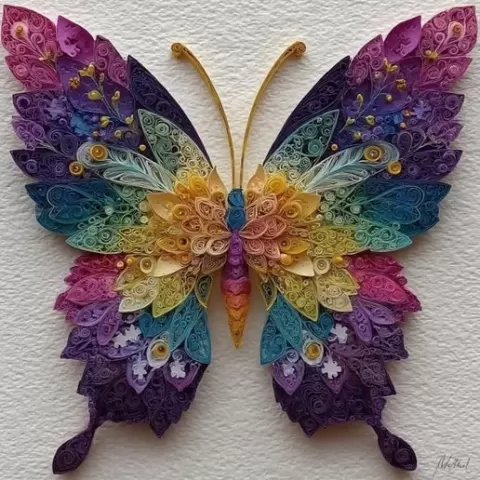 Textured Butterfly