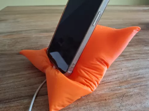 Phone stand: Pillow Phone stand