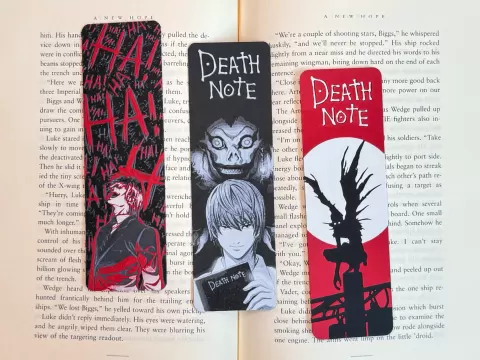 Death Note Bookmark Set
