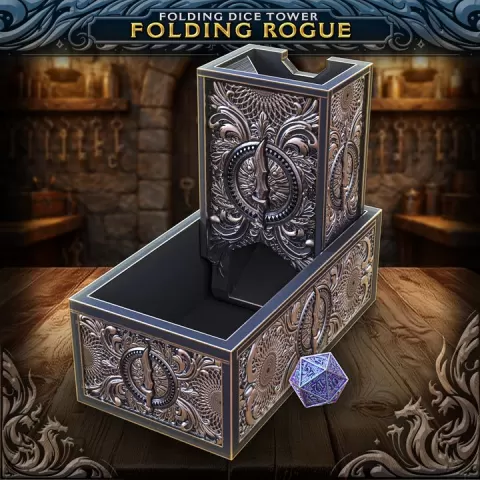 Rogue Folding Dice Tower by FatesEnd
