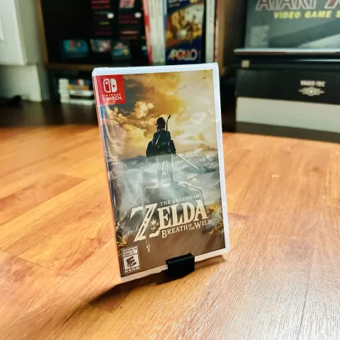 Display stand for game cases - Switch/PS1/PS2/PS3/PS4/GameCube/DS/3DS/Dreamcast/PS1/Wii/Wii U/Xbox/Turbografx 16 & PC Engine/DVD/Bluray