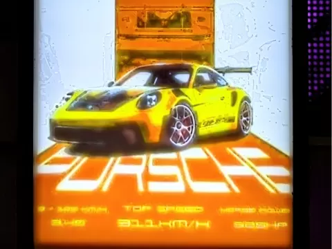 Porsche 911 GT3RS Yellow/Orange