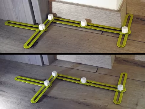 Angle template