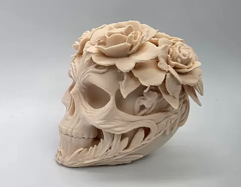 Floral Skull