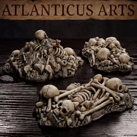 Bone Piles by Atlanticus Arts
