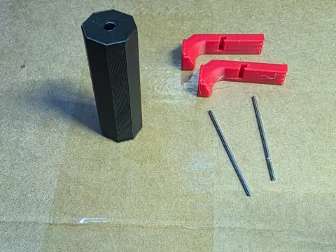 Glock magazine catch spring template