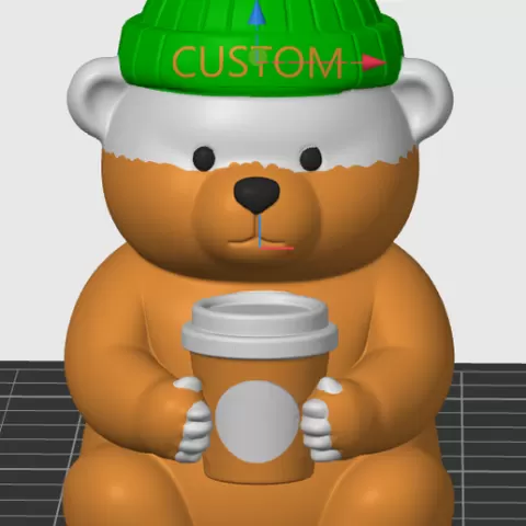 teammy the tea bear ornament