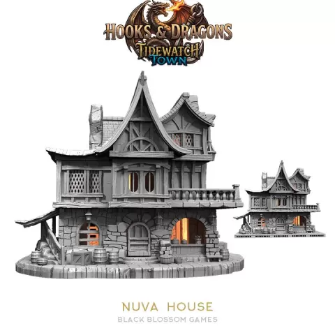TW01H02 Nuva House :: TideWatch Town - Hooks & Dragons :: Black Blossom Games by Black Blossom Games