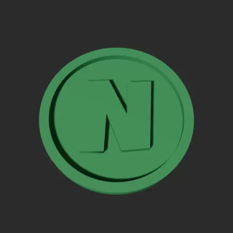 N Disc – 3D Printable Game Token