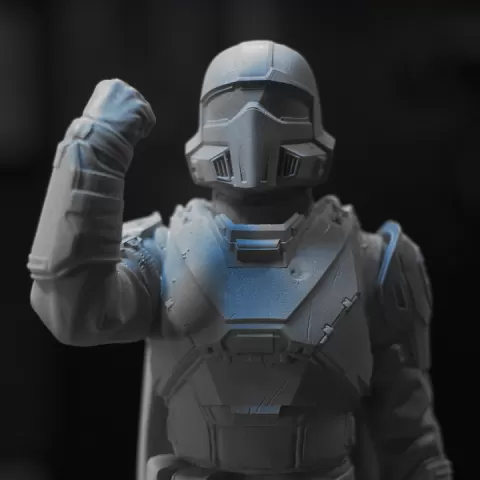 Helldivers 2 Bust by Jason Burns