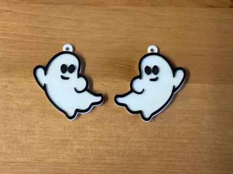 ghost earrings