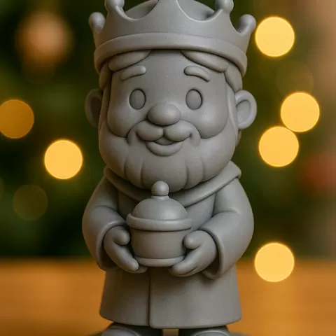 POP Nativity Scene - Wise Man Balthasar