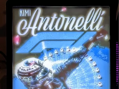 Kimi Antonelli Suzuka GP litho
