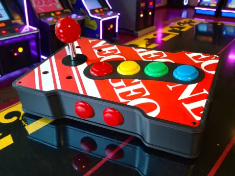 NEOGEO Themed 6 Button Arcade Joystick Case
