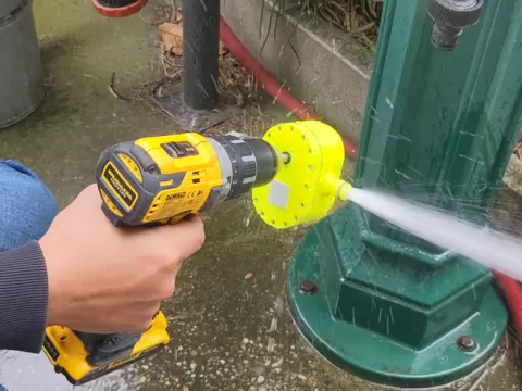 Drill gear pump