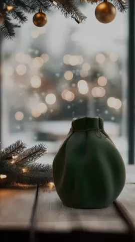 Evergreen Vase