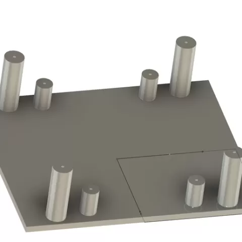 Blade 200QX electronics mount