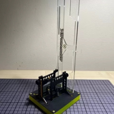 Stand for RC Arrowmax Set-Up System For All 1/10 & 1/12 Pan Cars (AM-171043-LE)