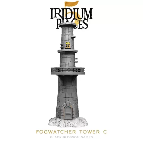 IDP05T01 Fogwatcher Supportless Tower C :: Iridium Places 5 :: Black Blossom Games by Black Blossom Games