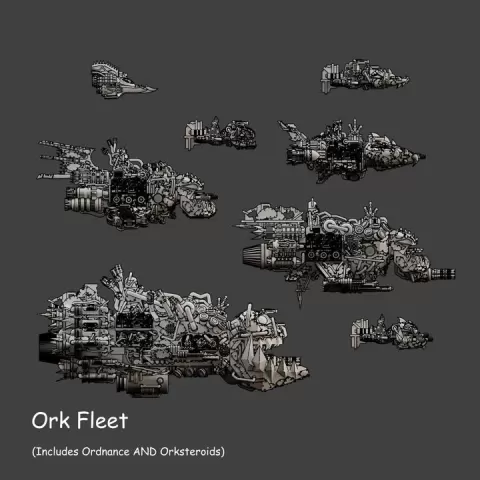 Ork Fleet Bundle by Space Cowboys