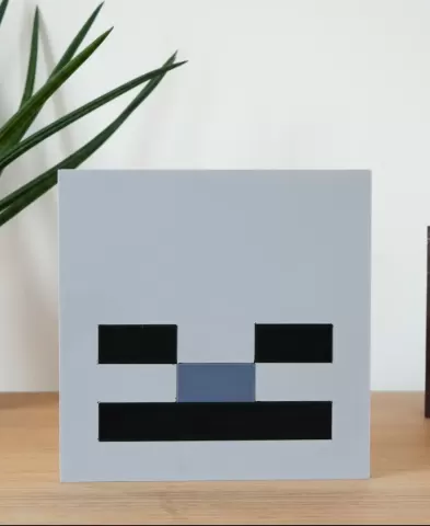 Minecraft Wall Art - Skeleton