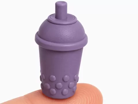 Mini Food Icon Series - #25 Bubble Tea