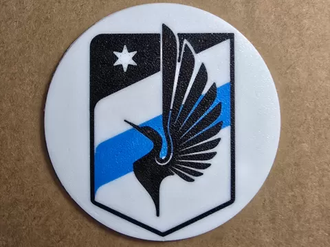 COASTER MASTER INSERT - MLS MINNESOTA UNITED FC