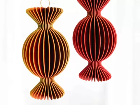 Candy bauble, christmas ornament