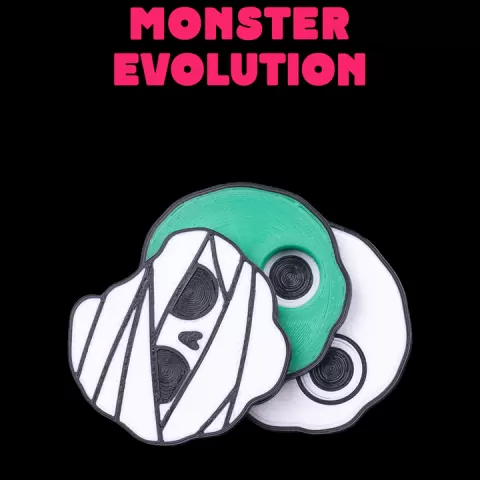 Monster Evolution by Stlflix