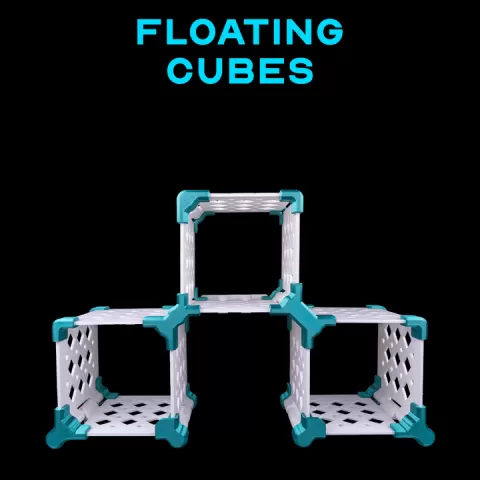 Floating Cubes by Stlflix
