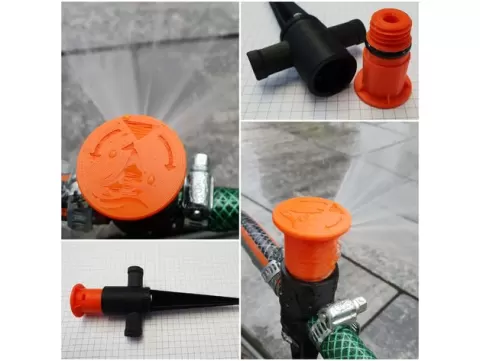 Garden Irrigation Spray System - Garten Bewässerung System