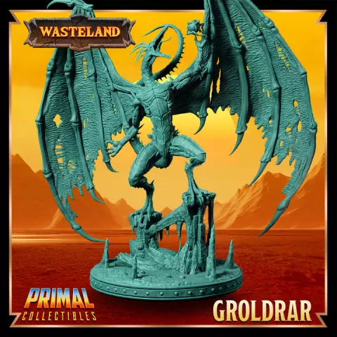 Sorcerer King - Groldrar - April 2025 - Wasteland by PRIMAL Collectibles