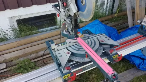 zero clearance mitresaw insert Bosch GCM 8 SDE