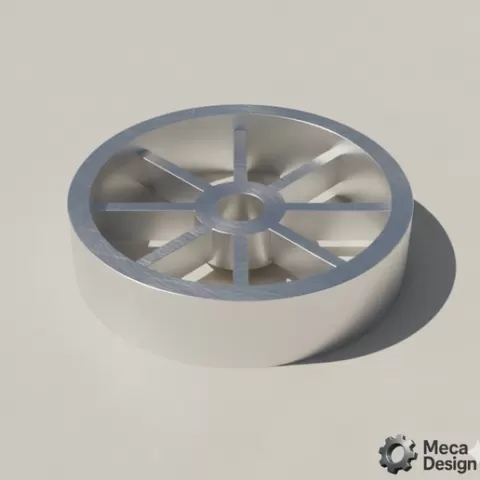 Model wheel