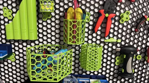Hexagonal baskets