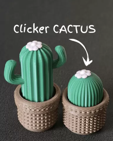 CACTUS Clicker - 2 Sizes