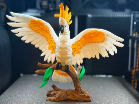 cockatoo sculpture