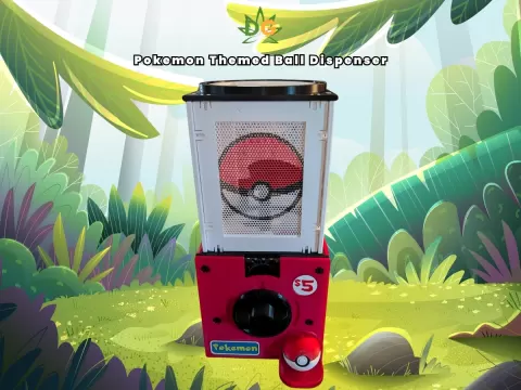Pokemon Themed Ball Dispenser (XL Size | Remixed)