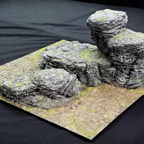Split Module #2 - Modular Spire Design Master Tiles by Terrainify
