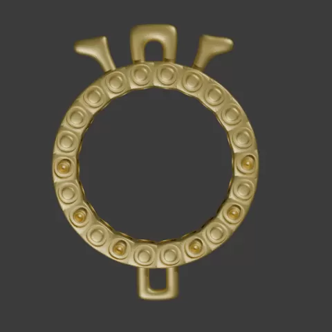 Abstract Ring / Locket