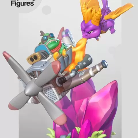 Chibi Spyro - 3D print model