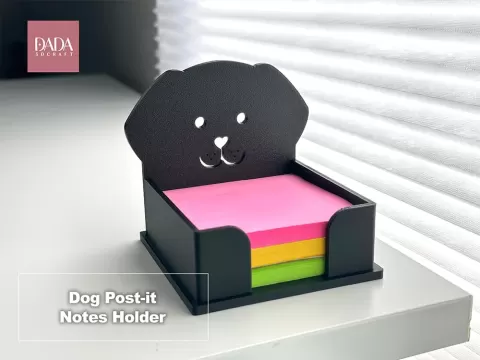 Dog Post-it Notes Holder