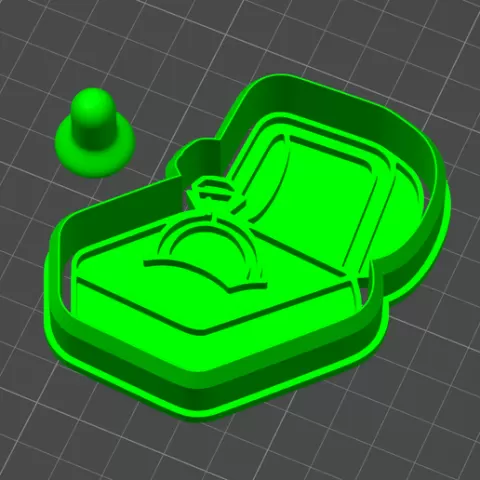 engagement ring cookie cutter