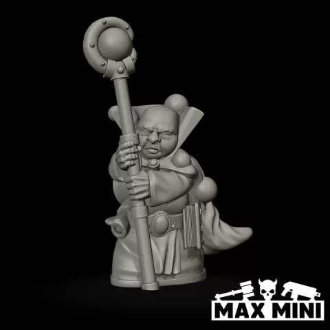 Halfling Wizard (Magic Orbs) by Max Mini