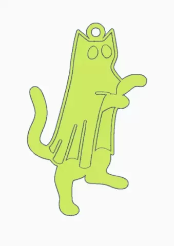 Cat Ghost 2.stl