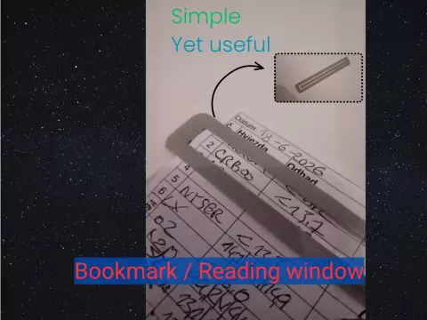 Simple Bookmark / Reading Window