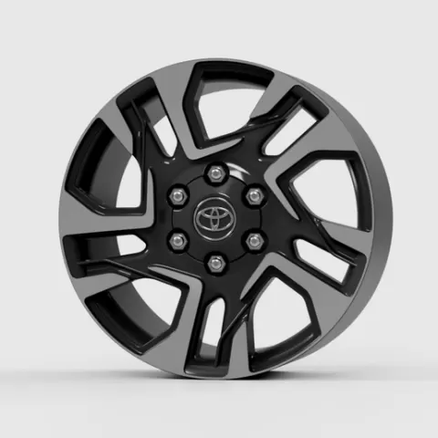 Standard Rim - 2025 Toyota Fortuner / Hilux OEM Rim (STL FILE)