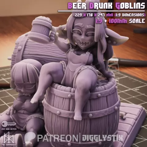 Beer Drunk Goblins by Jigglystix