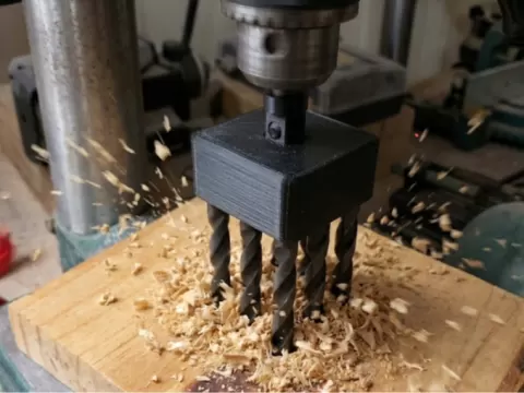 Multihead Drill Bit