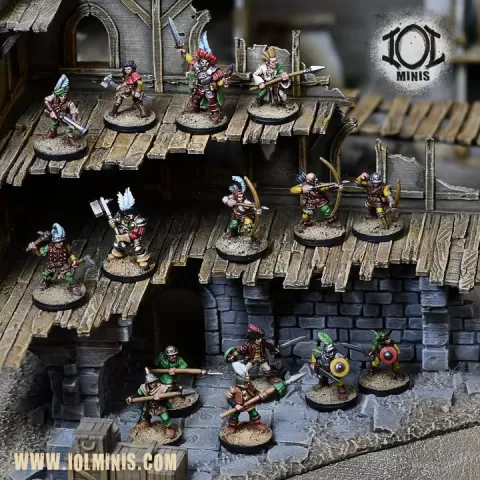 15mm Fantasy Mercenary Warband by Imitation of Life Miniatures
